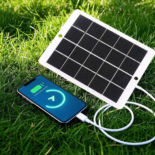35W Portable Solar Panel – USB Charger for Phone & Power Bank