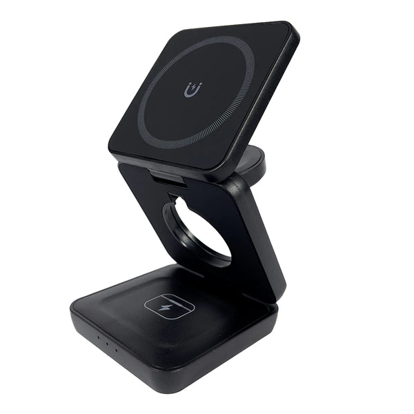 3-in-1 Foldable Magnetic Wireless Charger – For iPhone Series
