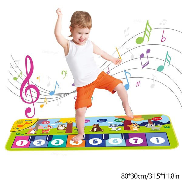 Kids Piano Dance Mat – Musical Play Mat for Toddlers