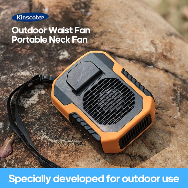 Kinscoter 6000mAh Neck/Waist Portable Fan