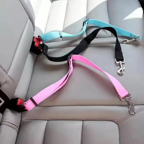 Retractable Dog Car Seat Belt – Safe & Convenient Pet Leash