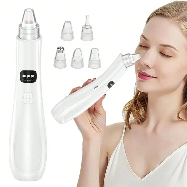 Blackhead Remover Vacuum – 3-Mode Face Cleansing Device